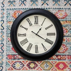 Large 30 Diameter Wall Clock